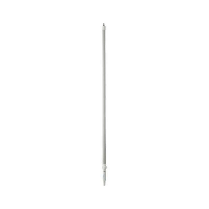 Vikan Hygiene aluminium telescoopsteel met waterdoorvoer 1600-2780mm Ø32mm wit
