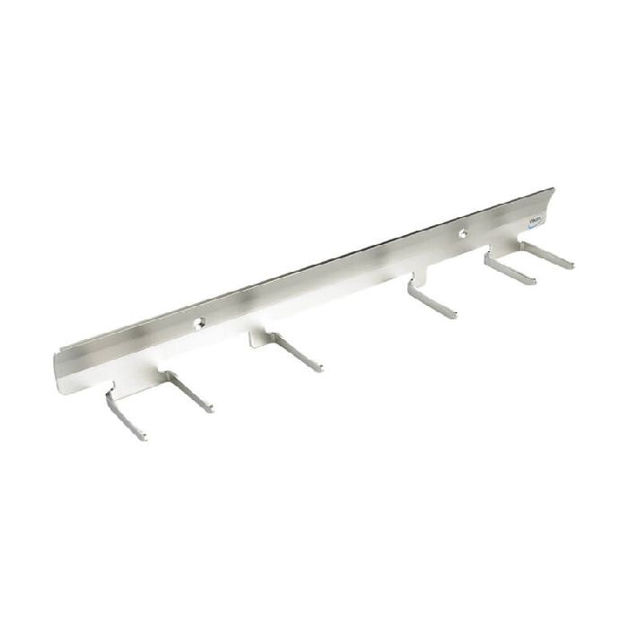 Vikan Hygiene ophangrek rvs 6 haken incl. bevestigingsmateriaal 470mm
