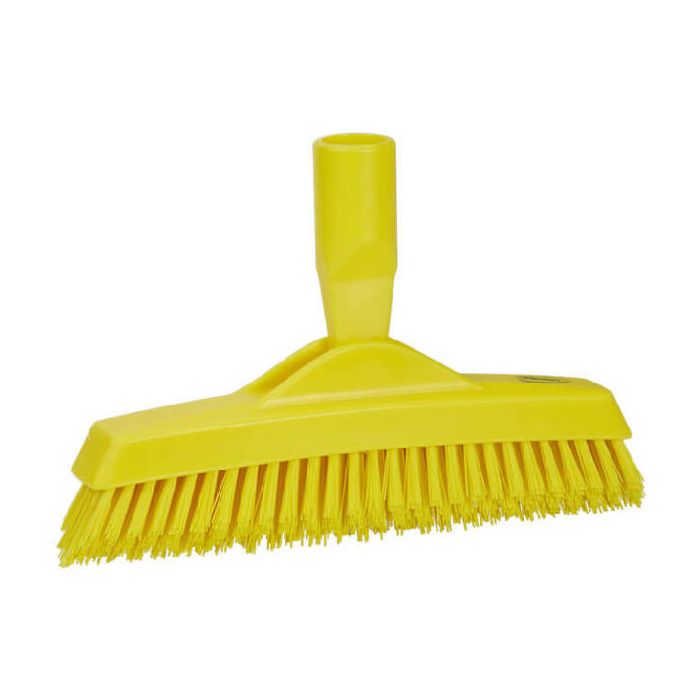 Vikan Hygiene Voegenborstel Steelmodel - Geel