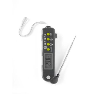 Thermometer met inklapbare sonde
