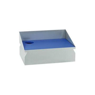 RVS Haringfileerbak compleet met blauwe snijplank.