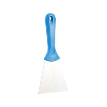 Vikan Handschraper Breed Blauw
