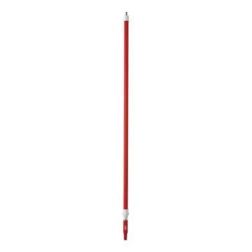 Vikan Hygiene telescoopsteel met waterdoorvoer 160-278cm Rood